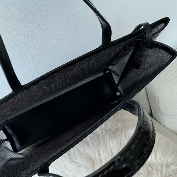 Brand new PRADA Mesh Sequin Spazzolato Logo Tote Black - Picture 4 of 6